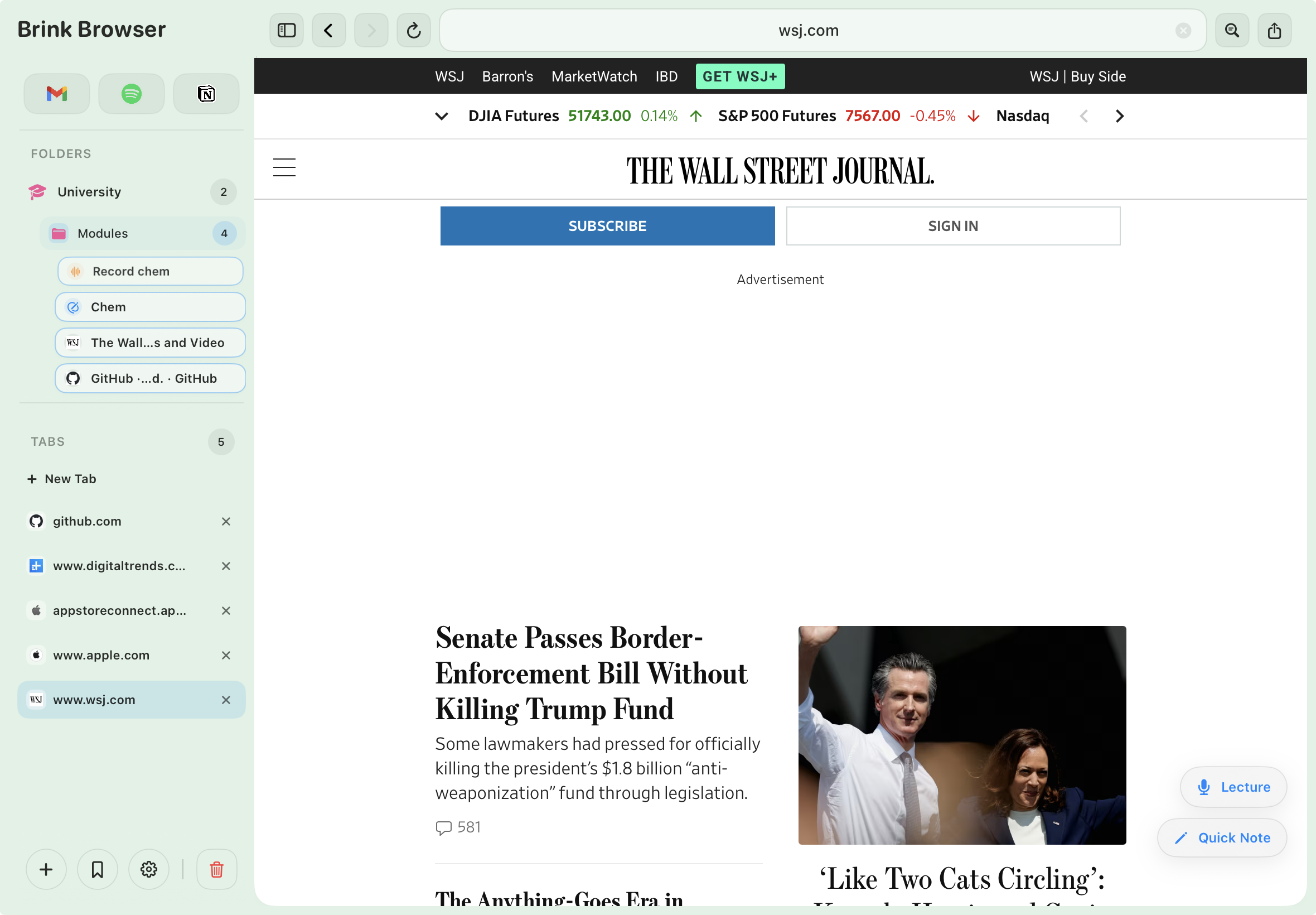 Brink Browser